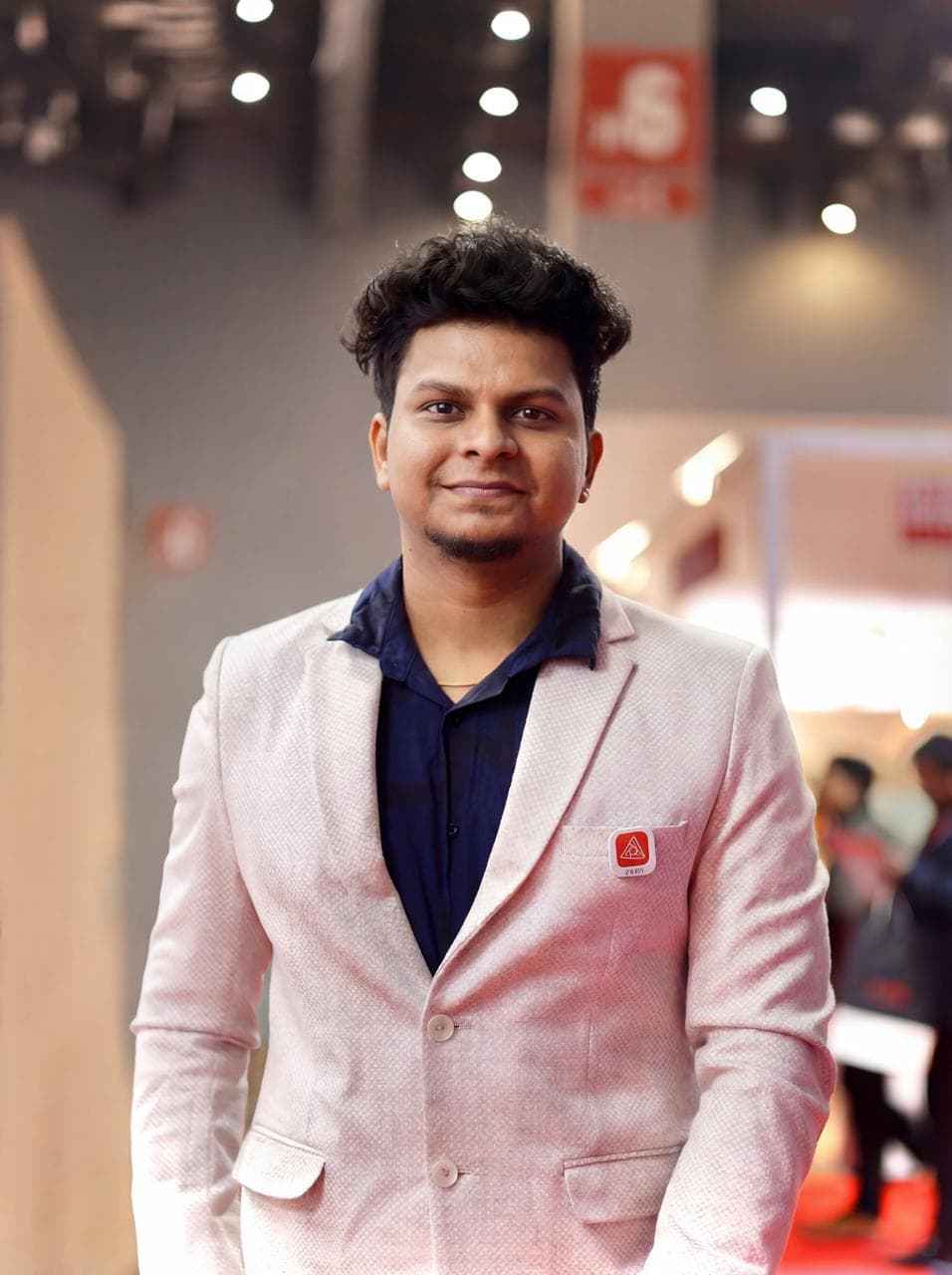 Portrait of industry expert software engineer